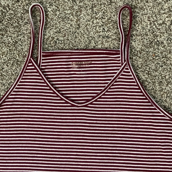Arizona Red and White Striped Tank Top - Picture 3 of 6
